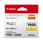 Canon PFI-1000 Y LUCIA PRO Yellow Ink Tank (80mL) - Imagen 3