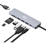 Ahora CyberHub 4025 Concentrador multipuerto USB-C 7 en 1 - Imagen 4