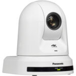 Cámara Panasonic UE40 4K30 HDMI NDI PTZ con zoom 24x y seguimiento automático (blanco)