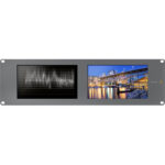 Monitores duales 6G-SDI 6G-SDI montados en bastidor Blackmagic Design SmartScope Duo 4K - Imagen 6