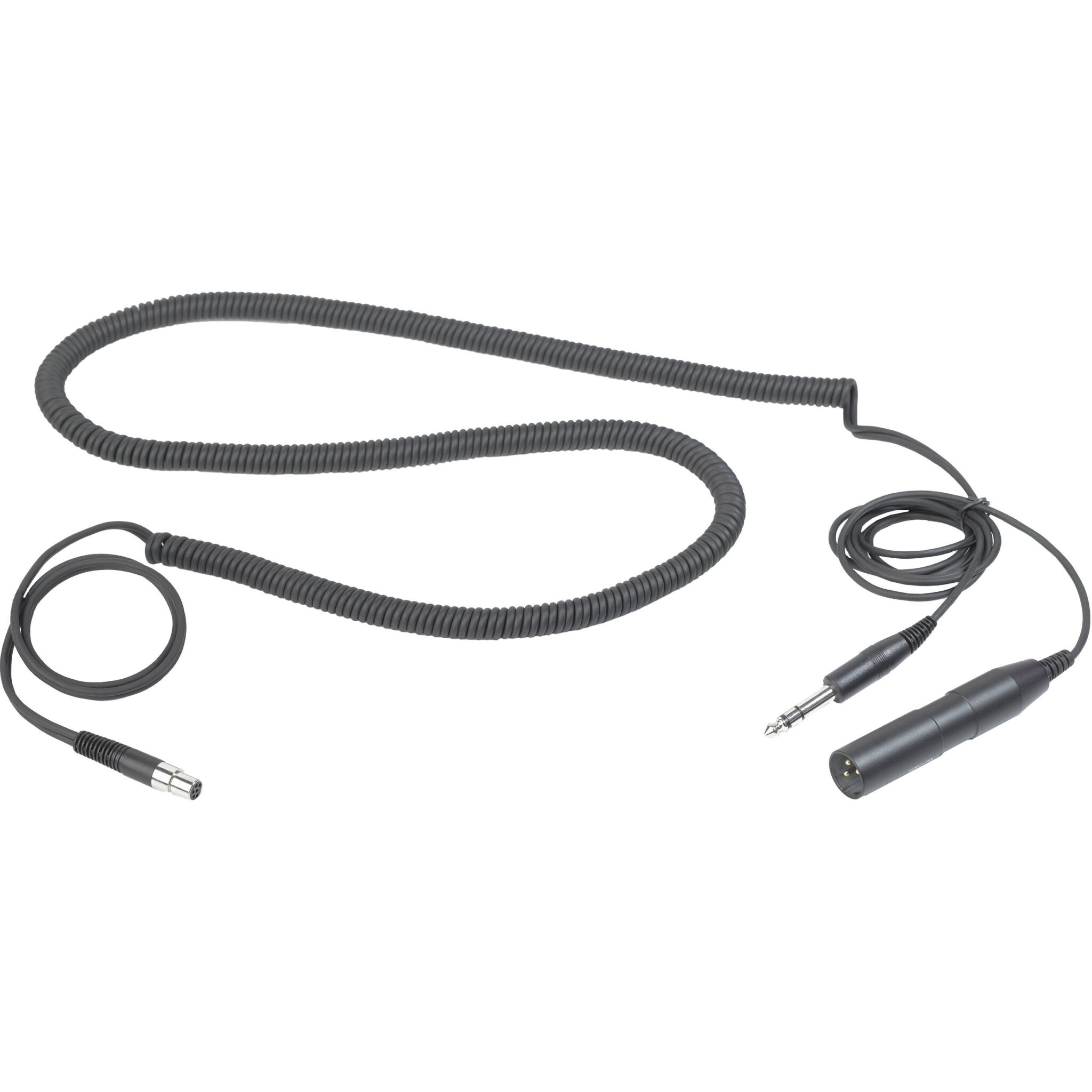 0d175b5fcd2b983f14901ccc8cee7a8e.jpg AKG MK HS Studio C Cable extensible para auriculares para estudio y moderadores con conectores estéreo XLR de 3 pines + 1/4" (5,9 a 8,2') - Imagen 1