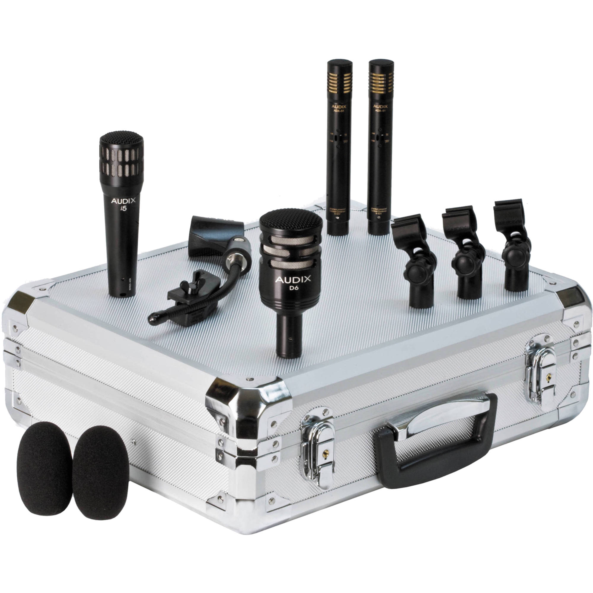 0dce94ba641d581a82998401cdc756cb.jpg Paquete de micrófonos para batería Audix DP-Quad - Imagen 1