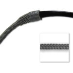Carson ER-20 Retenedor de gafas Gripz trenzado (estándar, gris atardecer)