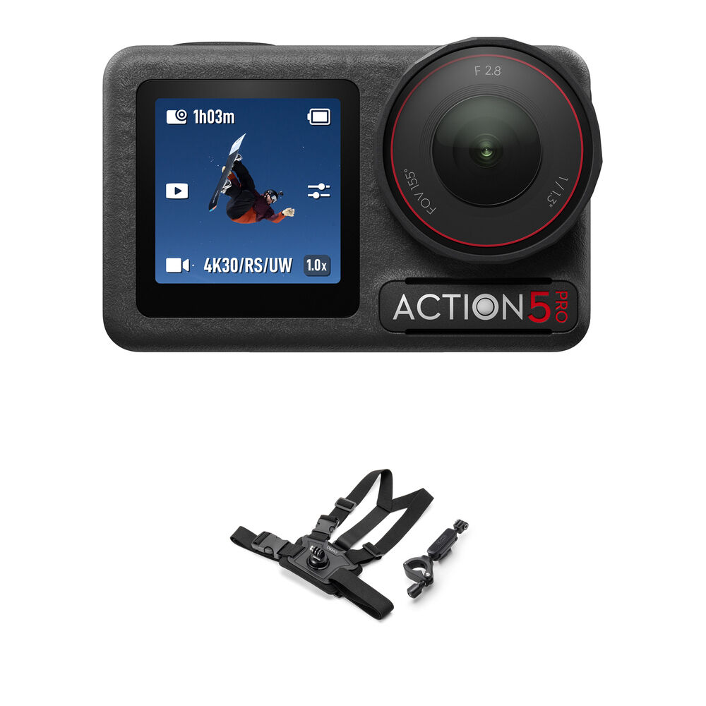0e037f9860675109e12b2302b5b78910.jpg DJI Osmo Action 5 Pro Kit combinado de motocicleta/bicicleta de montaña - Imagen 1