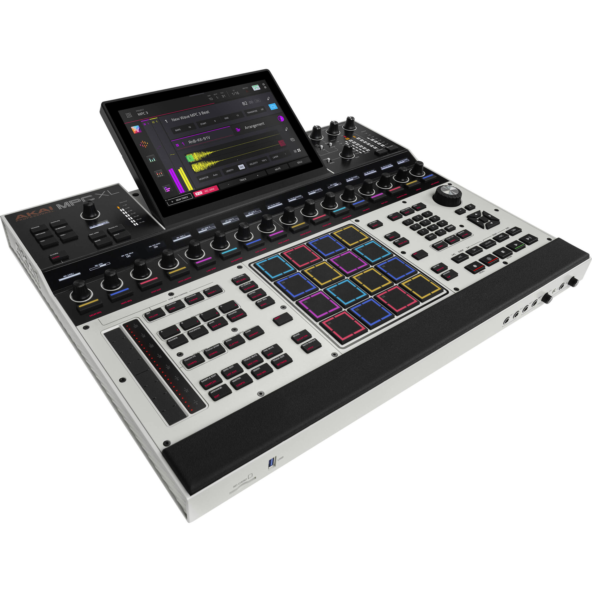 0e3cfcb5c82483f29f135dbb6c81c69d.jpg Estación de trabajo de producción musical independiente Akai Professional MPC XL - Imagen 1