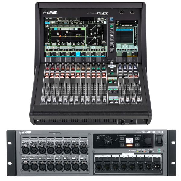 0ed914ecdd03f6484ff6d79e69c222b7.jpg Yamaha DM7 Compact/RIO1608-D3 Bundle - Imagen 1