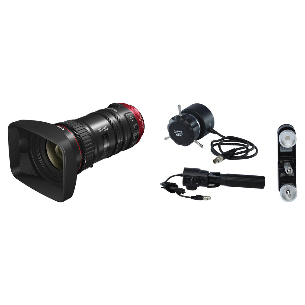 0eef4ea5c46a9b0d937e871bda8c117e.jpg Canon COMPACT-SERVO 18-80mm T4.4 EF Zoom Lens with SS-41-IASD Kit - Imagen 1