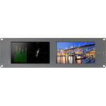 Monitores duales 6G-SDI 6G-SDI montados en bastidor Blackmagic Design SmartScope Duo 4K - Imagen 8