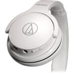 Audio-Technica ATH-S220BT Wireless On-Ear Headphones (White) - Imagen 7