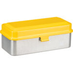 Estuche para películas Kodak Steel de 120/135 mm (tapa amarilla/cuerpo plateado) - Imagen 3