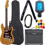 Harley Benton ST-90SA Swamp Ash DLX S Bundle