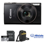 Canon PowerShot ELPH 360 Camera with Accessories Kit (Black) - Imagen 2