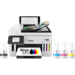 Canon MAXIFY GX6120 Wireless MegaTank All-in-One Color Printer and Three GI-26 Ink Bottles Kit - Imagen 5