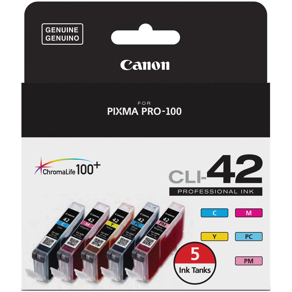 1139bf5c279aca0917e99931cc237d7b.jpg Canon CLI-42 5-Color Ink Pack - Imagen 1