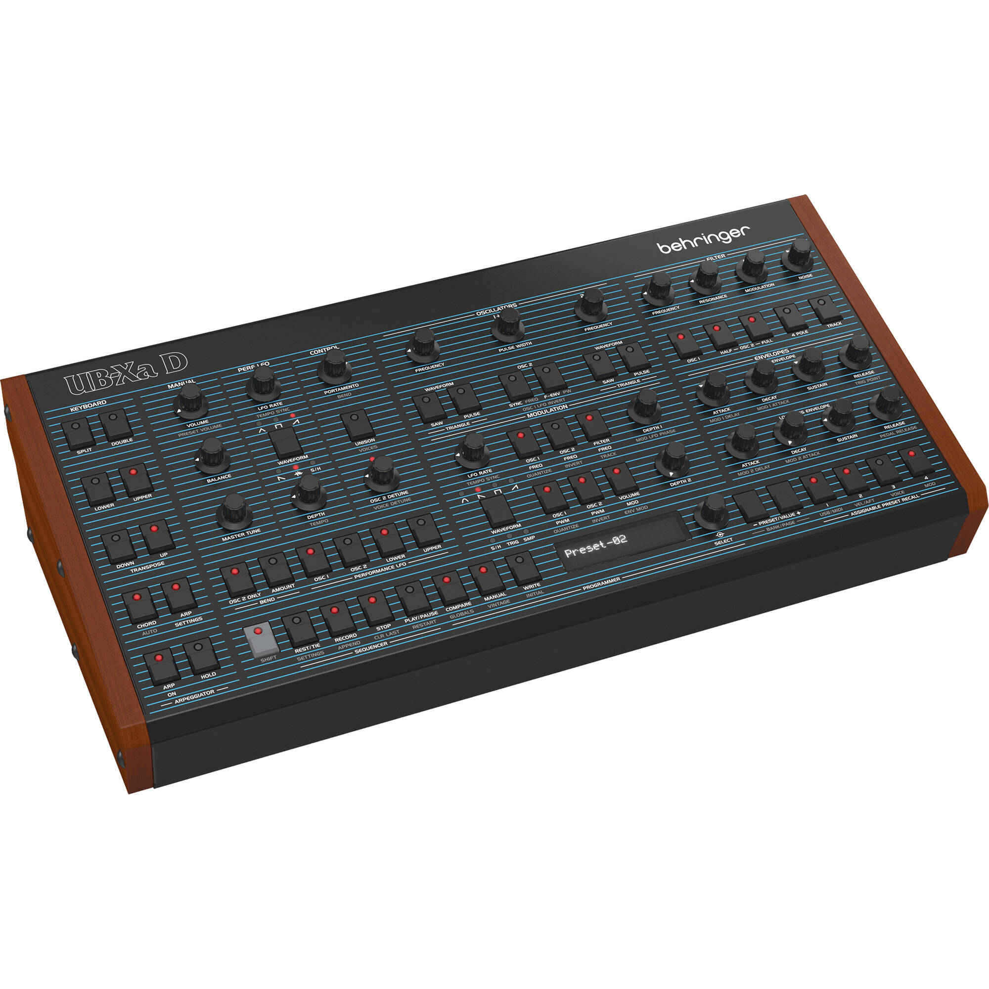 119557342d527e85301c7135f0bcedb4.jpg Behringer UB-Xa D Classic Módulo sintetizador de escritorio polifónico multitímbrico analógico de 16 voces - Imagen 1