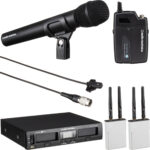 Audio-Technica ATW-1312/L System 10 PRO Sistema combinado inalámbrico digital de doble canal Lavalier y micrófono de mano (2,4 GHz) - Imagen 2