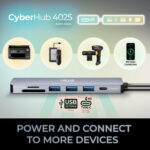 Ahora CyberHub 4025 Concentrador multipuerto USB-C 7 en 1 - Imagen 11