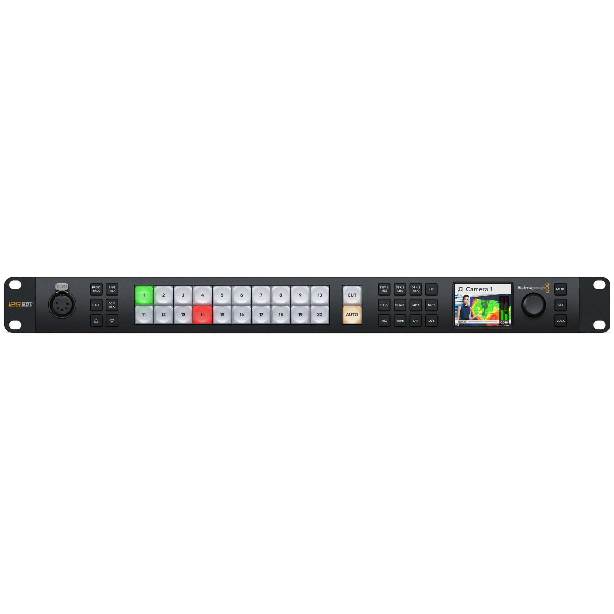124ccd1a161bc67c32f6902b3b6b0e1e.jpg Blackmagic Design ATEM 2 M/E Constellation UHD 4K Conmutador de producción en vivo - Imagen 1