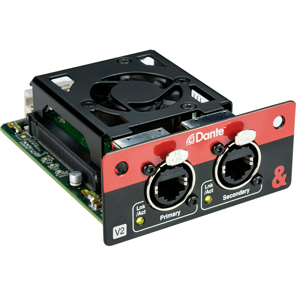 1263840b5397569a5ab90d0c68aa23cb.jpg Allen & Heath SQ Dante Module for SQ Mixers and AHM-64 Audio Processor - Imagen 1