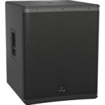 Behringer DR18SUB subwoofer activo de 2400 W de 18" con crossover estéreo incorporado