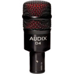 Micrófono dinámico hipercardioide para batería e instrumento Audix D4