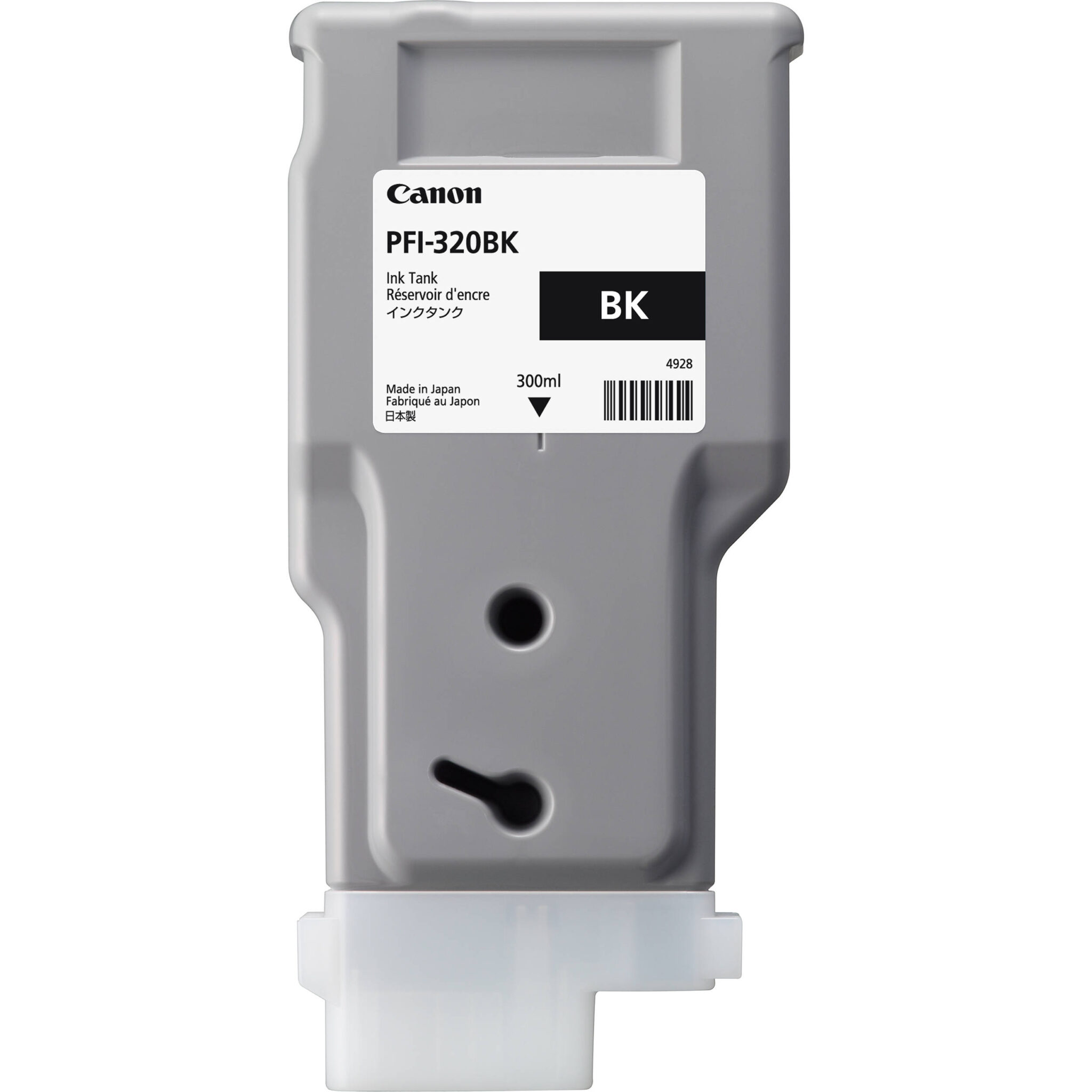 13813838f40cb3df7865984ef969e042.jpg Canon PFI-320 Black Ink Cartridge (300mL) - Imagen 1