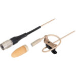 Audio-Technica BP899cW-TH Micrófono Lavalier omnidireccional subminiatura (teatro-beige, conector estilo cW)