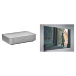 Leica Cine 1 Proyector de cine en casa inteligente de alcance ultracorto XPR UHD 4K de 100" y 3000 lúmenes con kit de pantalla ALR de luz diurna de 100" - Imagen 2