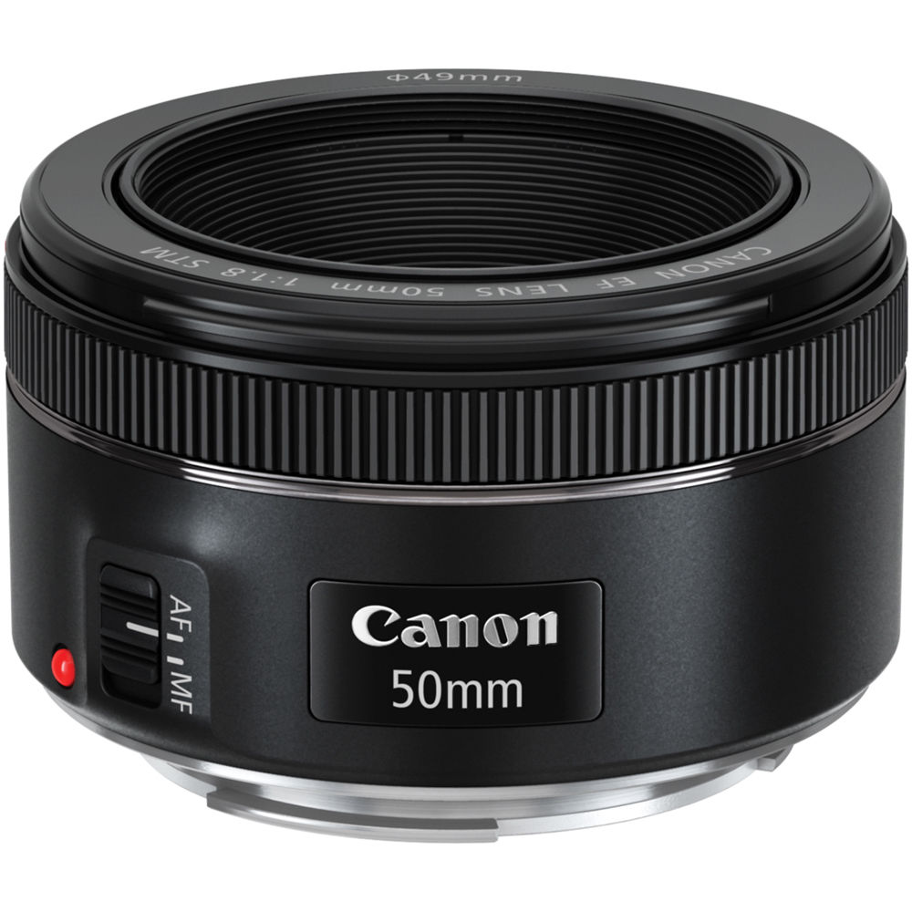 1431eeb49c8ac714b1aed6b2dd530a9a.jpg Canon EF 50mm f/1.8 STM Lens (Refurbished) - Imagen 1