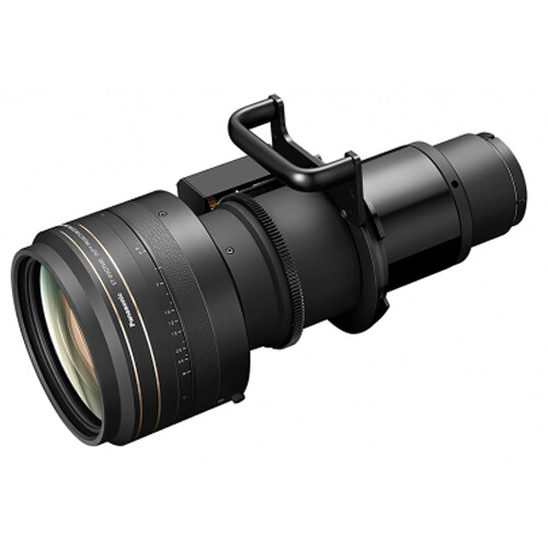 15252fbbc65d3554dbf84259b7a971f6.jpg Panasonic ET-D3QT500 2 to 3.41:1 Zoom Lens for the PT-RQ50K Projector - Imagen 1