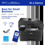 Impresora láser monocromática todo en uno Brother MFC-L2900DW - Reacondicionada por el fabricante - Imagen 3