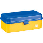 Estuche para películas Kodak Steel de 120/135 mm (tapa azul/cuerpo amarillo) - Imagen 3