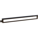 Panel de rack de plexiglás de 19" Adam Hall (1 RU)
