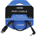 BOSS BMIDI-1-35 Cable DIN TRS de 3,5 mm a MIDI de 5 pines (1') - Imagen 2