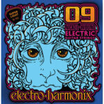 Cuerdas para guitarra eléctrica Electro-Harmonix entorchadas en níquel (09/42 súper ligeras, paquete de 10)