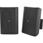 Electro-Voice EVID-S8.2 Altavoz comercial de 8" de 2 vías y 8 ohmios (par, negro)