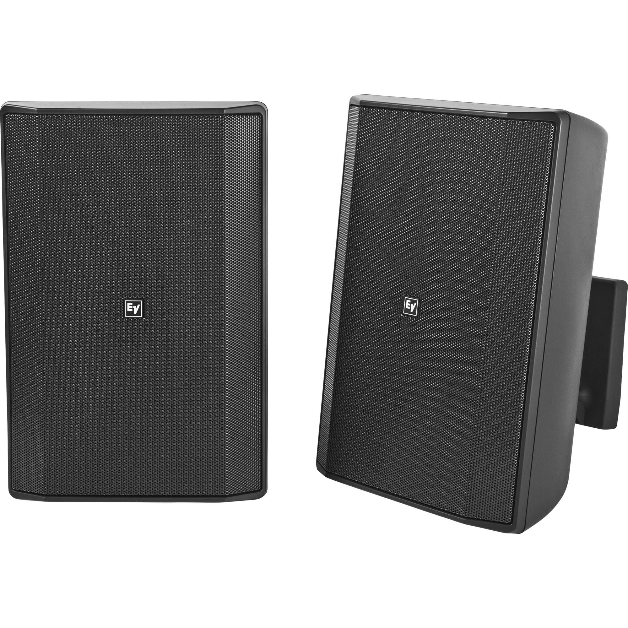 1754a0184b7da5c6977a2cc0d1158079.jpg Electro-Voice EVID-S8.2 Altavoz comercial de 8" de 2 vías y 8 ohmios (par, negro) - Imagen 1