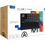 Arturia MiniLab 3 Teclado MIDI compacto y controlador de pad (edición especial naranja y negro) - Imagen 2