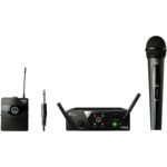 AKG WMS40 Mini sistema dual inalámbrico de mano y petaca (canales A y C)