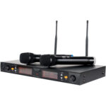 American Audio WM-219 Two-Channel UHF Wireless Handheld Microphone System - Imagen 4