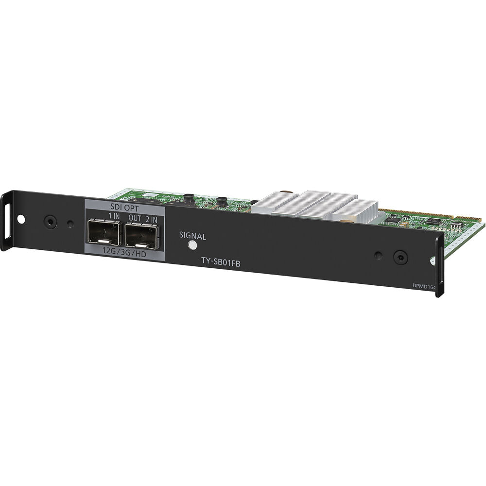 1943e8fd77ee73fcf0095637dcdb8c27.jpg Panasonic TY-SB01FB 12G-SDI Placa de función óptica para proyectores Panasonic seleccionados - Imagen 1