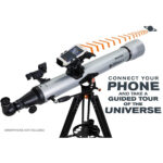 Telescopio refractor Celestron StarSense Explorer LT 80AZ AZ con kit de filtro solar EclipSmart - Imagen 11