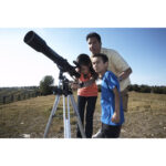 Celestron PowerSeeker 70 mm f/10 EQ Telescopio refractor y kit de filtro solar EclipSmart - Imagen 13