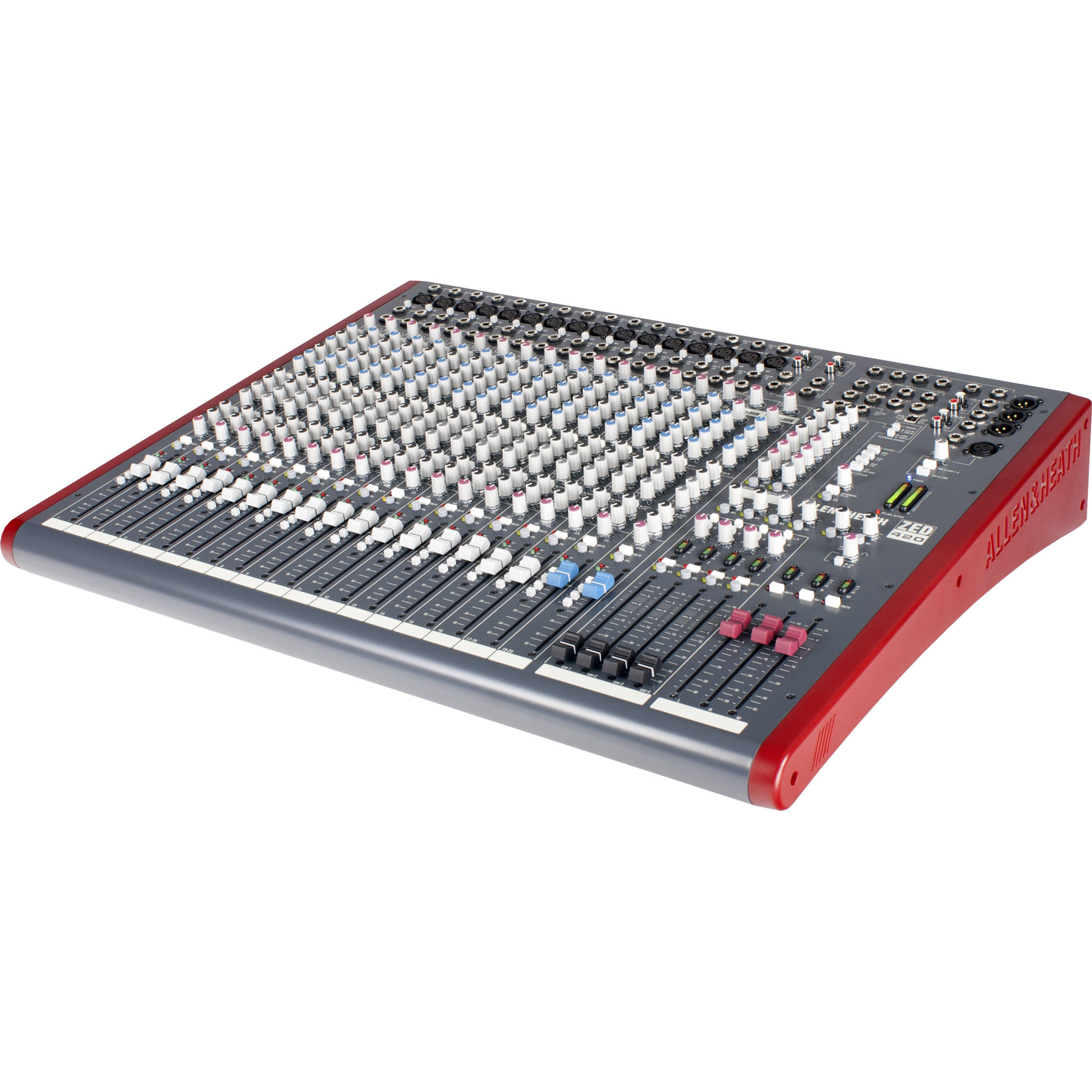 1a06a967856e4eb888e9fc2a360c63be.jpg Allen & Heath ZED-420 Mezclador Analógico de 20 Canales y 4 Buses con Conexión USB - Imagen 1