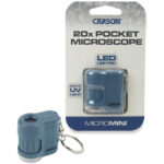 Microscopio de bolsillo Carson MicroMini 20x (azul surf) - Imagen 6