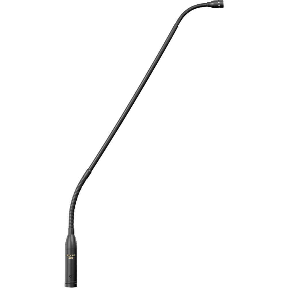 1b7f90b4a43d9cb3a23b9865d4cbed3f.jpg Audix ADX18 Micrófono de condensador cardioide de cuello de cisne en miniatura (22", negro) - Imagen 1