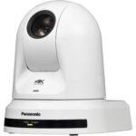 Cámara PTZ Panasonic 4K HDMI con zoom de 20x y seguimiento automático integrado (blanca) - Imagen 3