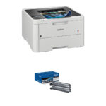 Impresora digital compacta en color Brother Wireless HL-L3220CDW con kit de cartuchos de tóner de alto rendimiento TN229XL2PK - Imagen 3
