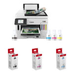 Canon MAXIFY GX7120 Wireless MegaTank All-in-One Color Printer with Three GI-26 Ink Bottles Kit
