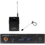 Audix AP41 Performance Series Sistema inalámbrico Bodypack de un solo canal con micrófono condensador de un solo oído HT7 (negro, 522 a 554 MHz)